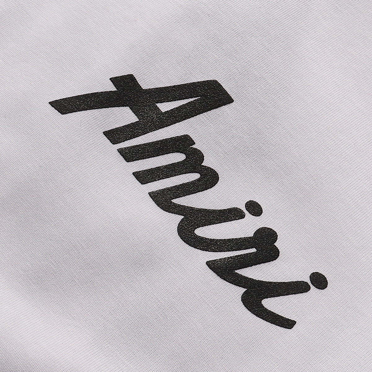 AMRI White Cotton T-shirt