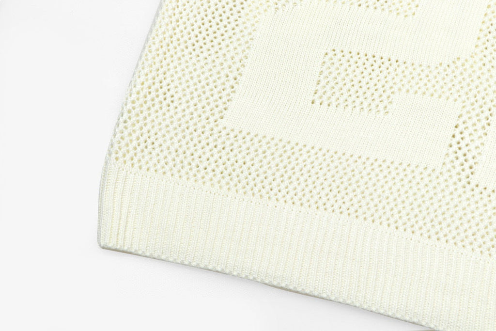 AMRI Logo-Embossed Fine Knit Jumper