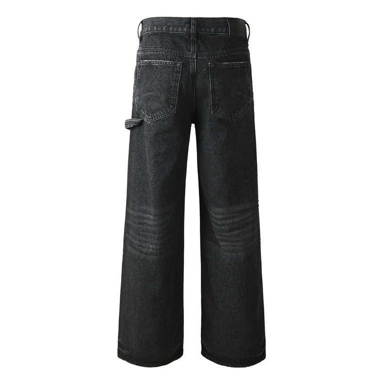 Purple Brand Crystal Diamond Jeans #104
