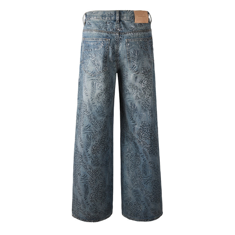 Purple Brand Crystal Diamond Jeans #100