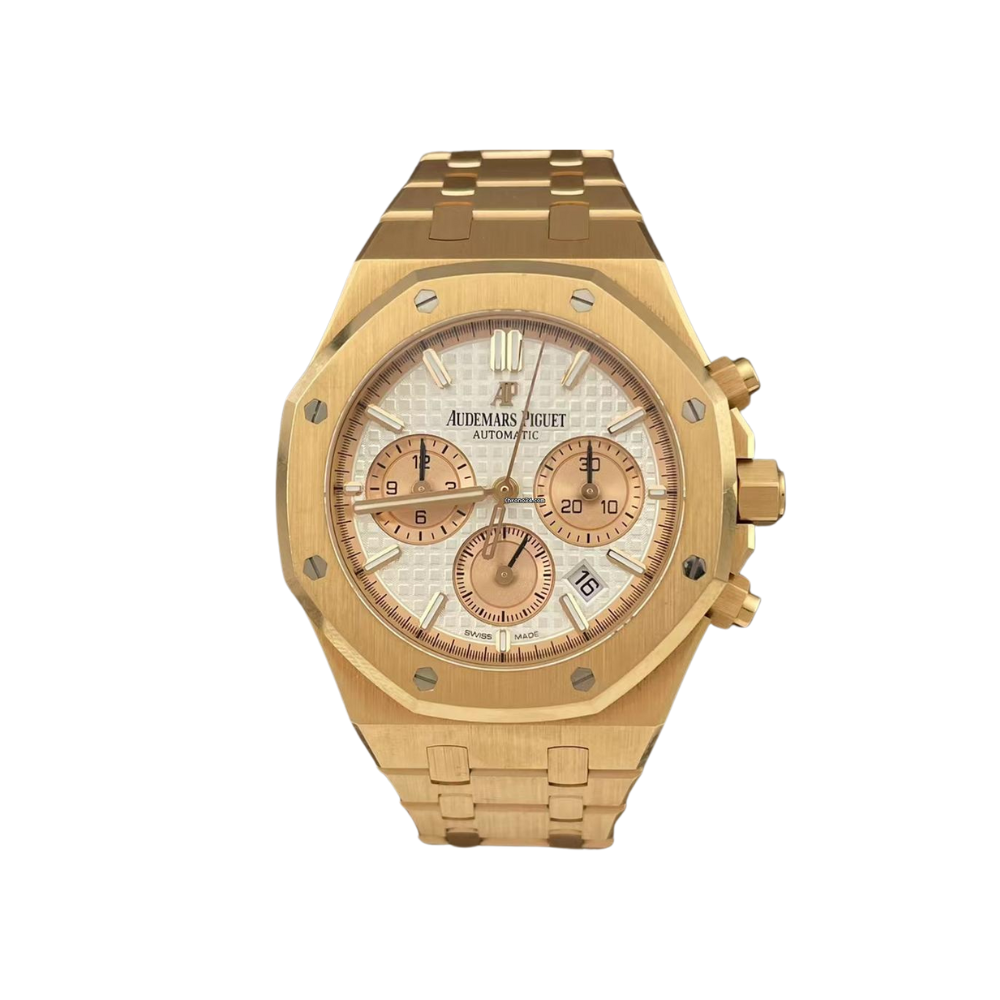 AUDEMARS PIGUET ROYAL OAK 41 WHITE CHRONOGRAPH