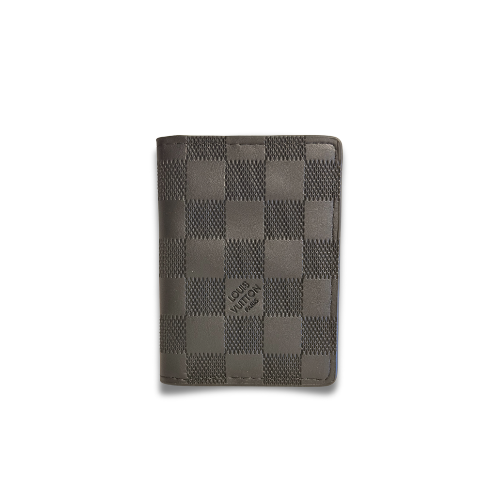LOUIS VUITTON DAMIER FLIP CARD HOLDER - BLACK