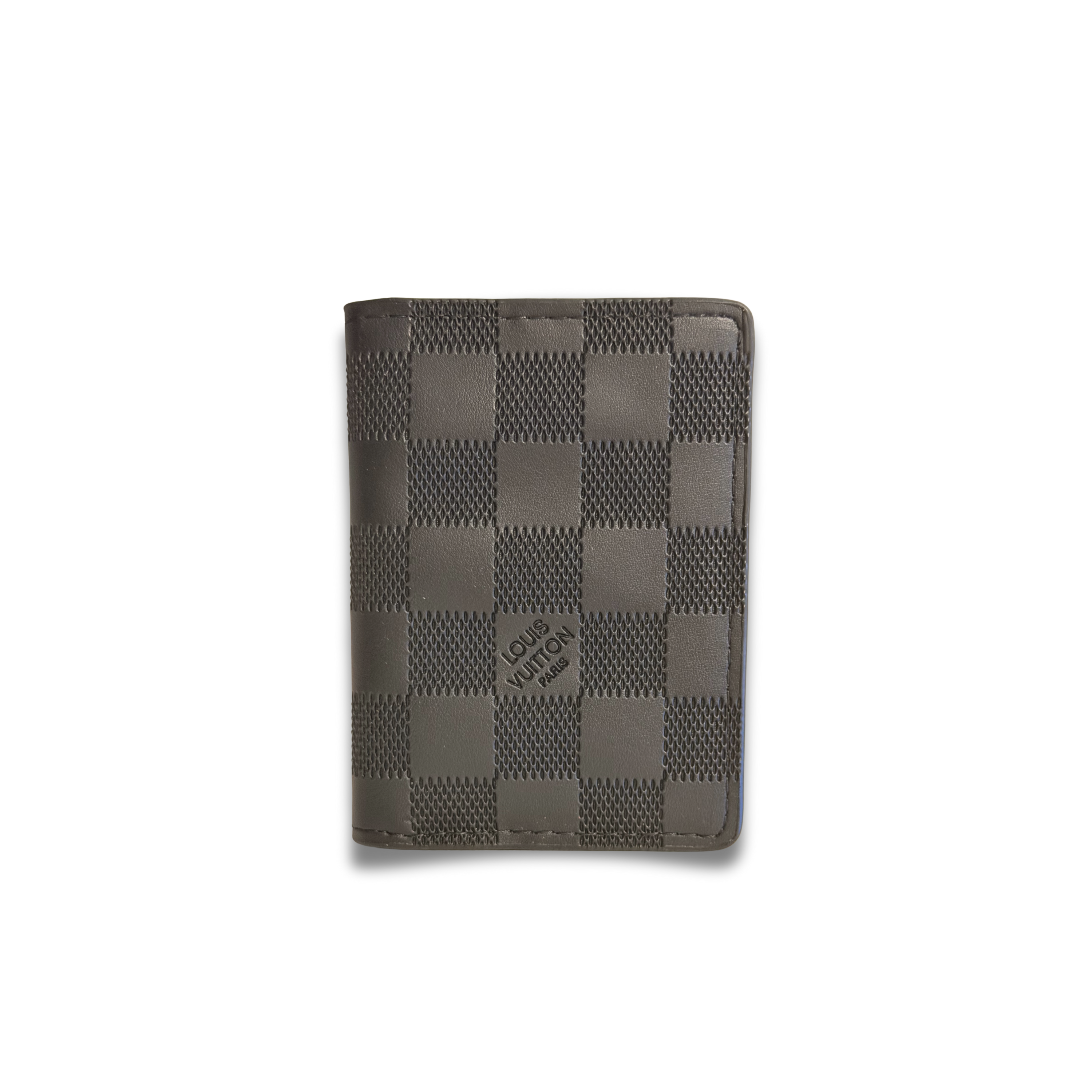 LOUIS VUITTON DAMIER FLIP CARD HOLDER - BLACK