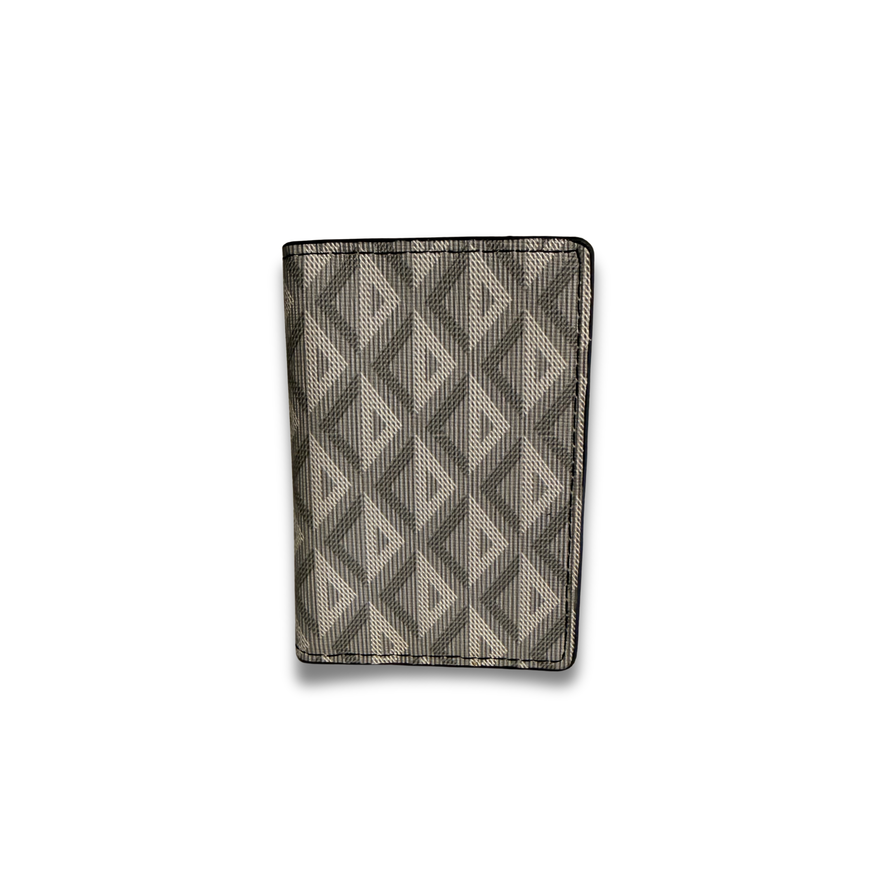 DIOR CD FLIP CARD HOLDER - GREY/BLACK
