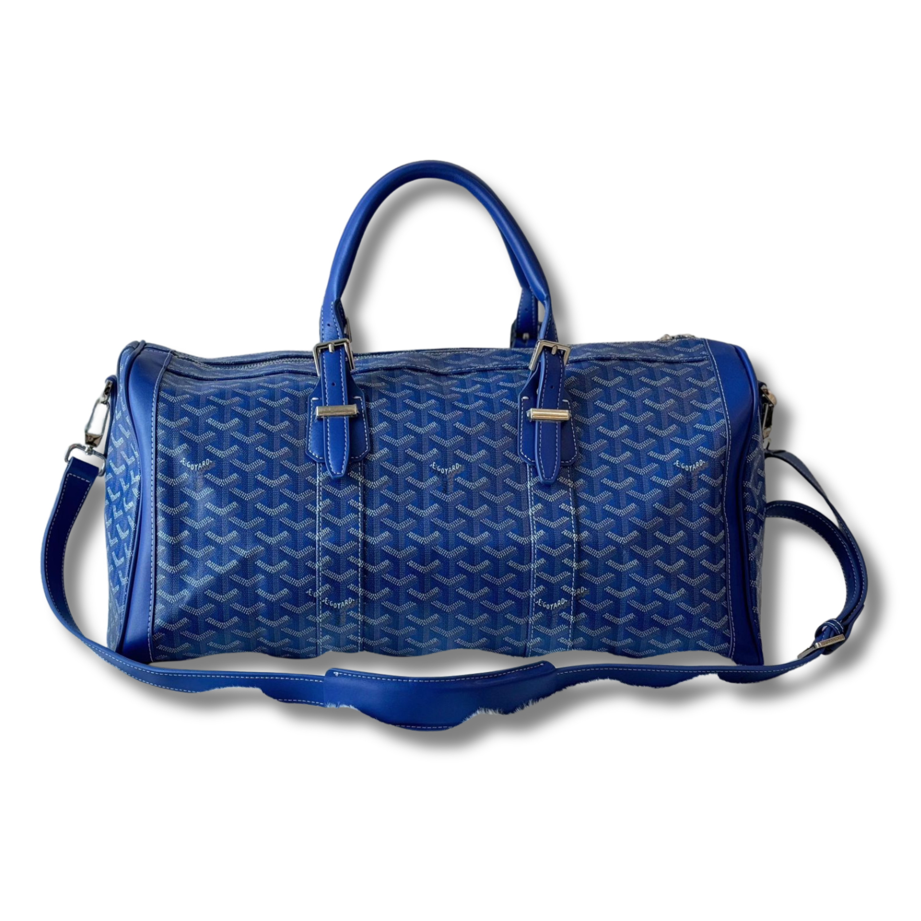 GOYARD CROISIERE DUFFEL BAG - BLUE