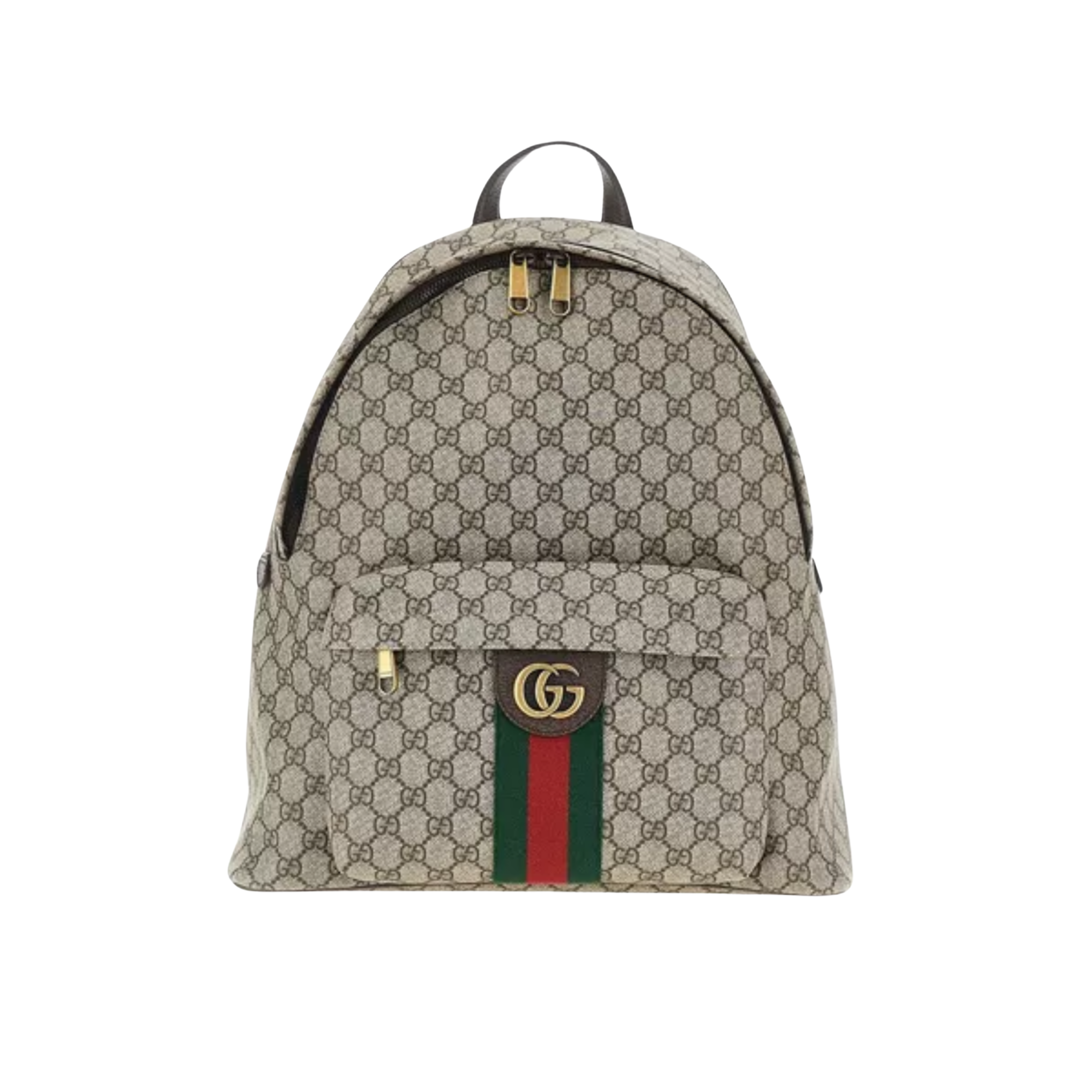 GUCCI MEDIUM OPHIDIA BACKPACK MEN - BEIGE