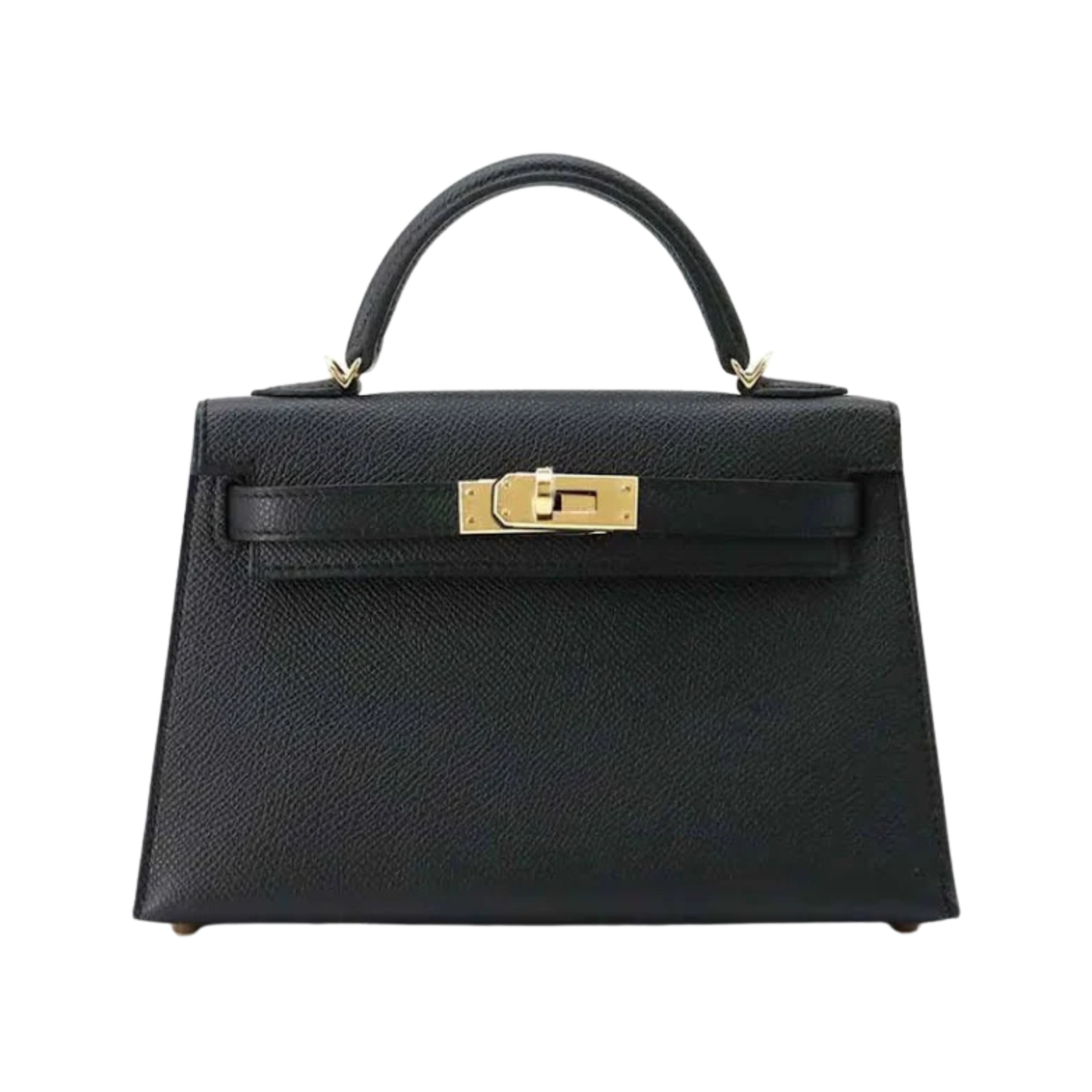 HERMES KELLY II SELLIER MINI BAG - BLACK