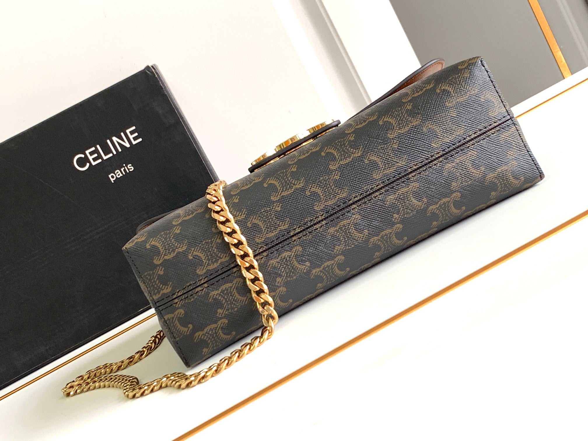 Celine Victoire Medium Monogram Shoulder Bag – SU24 Collection