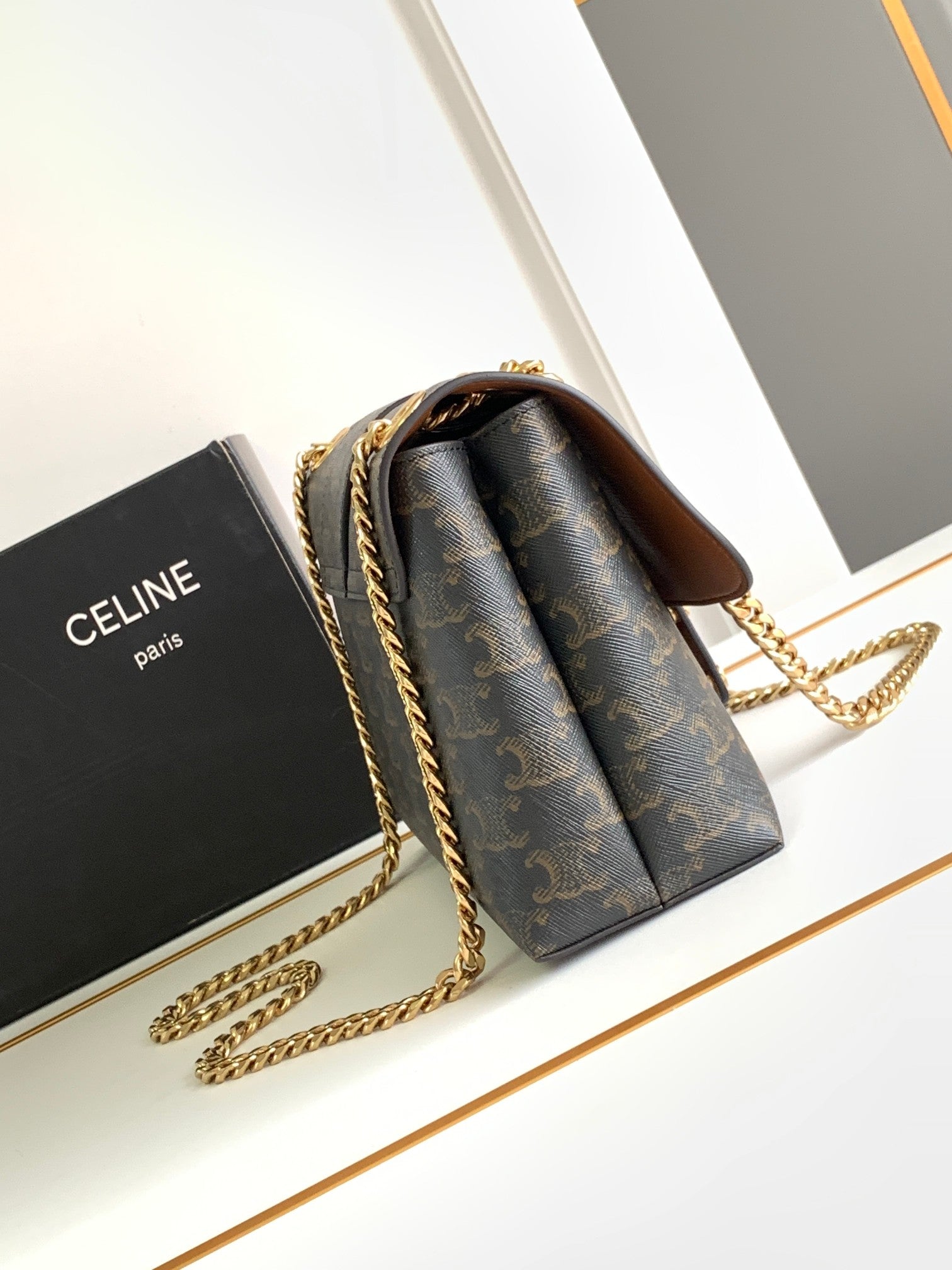 Celine Victoire Medium Monogram Shoulder Bag – SU24 Collection