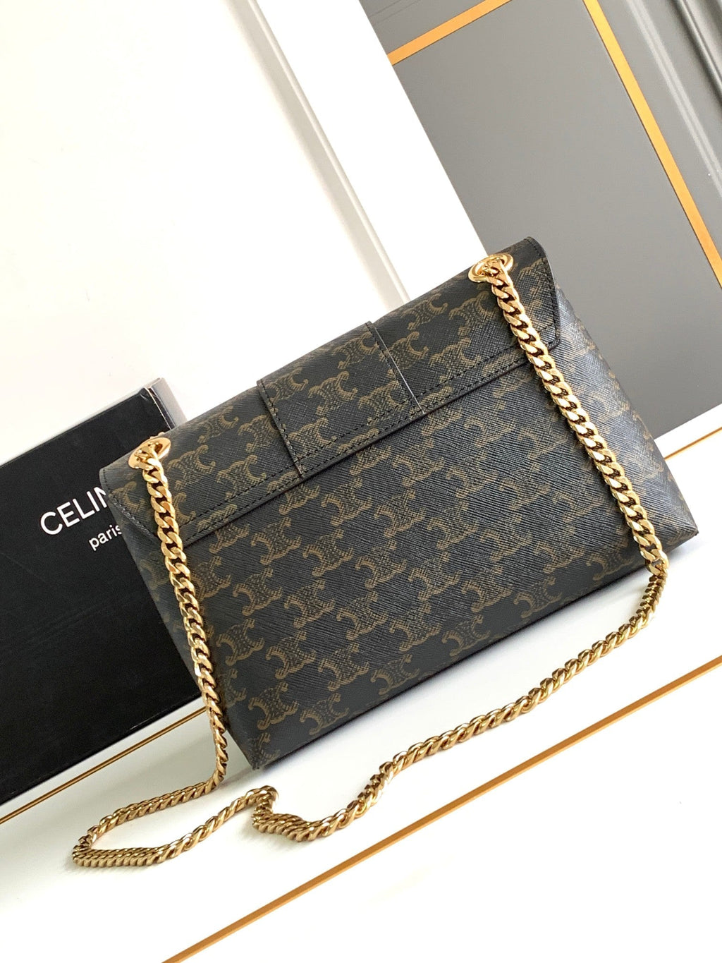 Celine Victoire Medium Monogram Shoulder Bag – SU24 Collection
