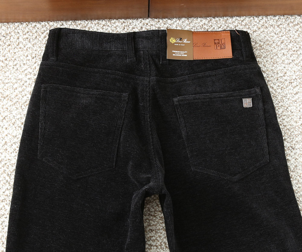 Loro Piana Corduroy Business Casual Trousers – Autumn/Winter