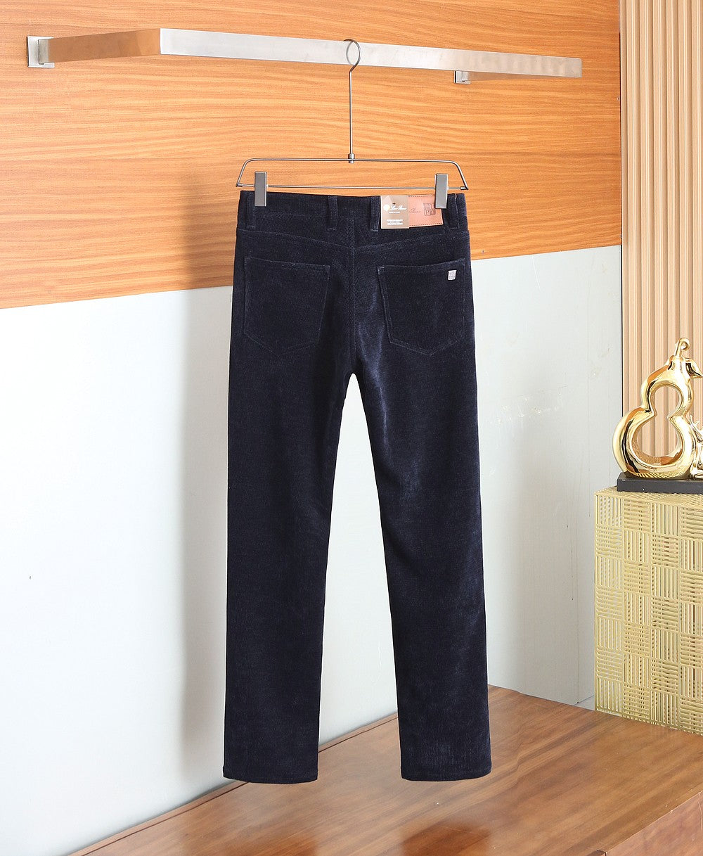 Loro Piana Corduroy Business Casual Trousers – Autumn/Winter