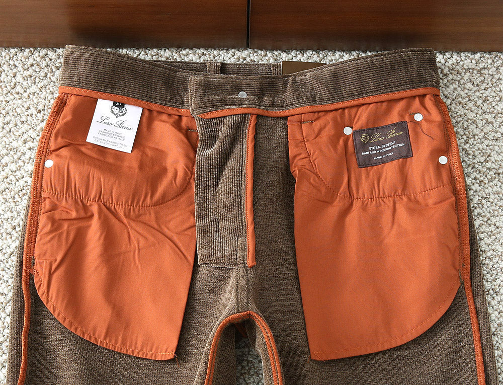 Loro Piana Corduroy Business Casual Trousers – Autumn/Winter