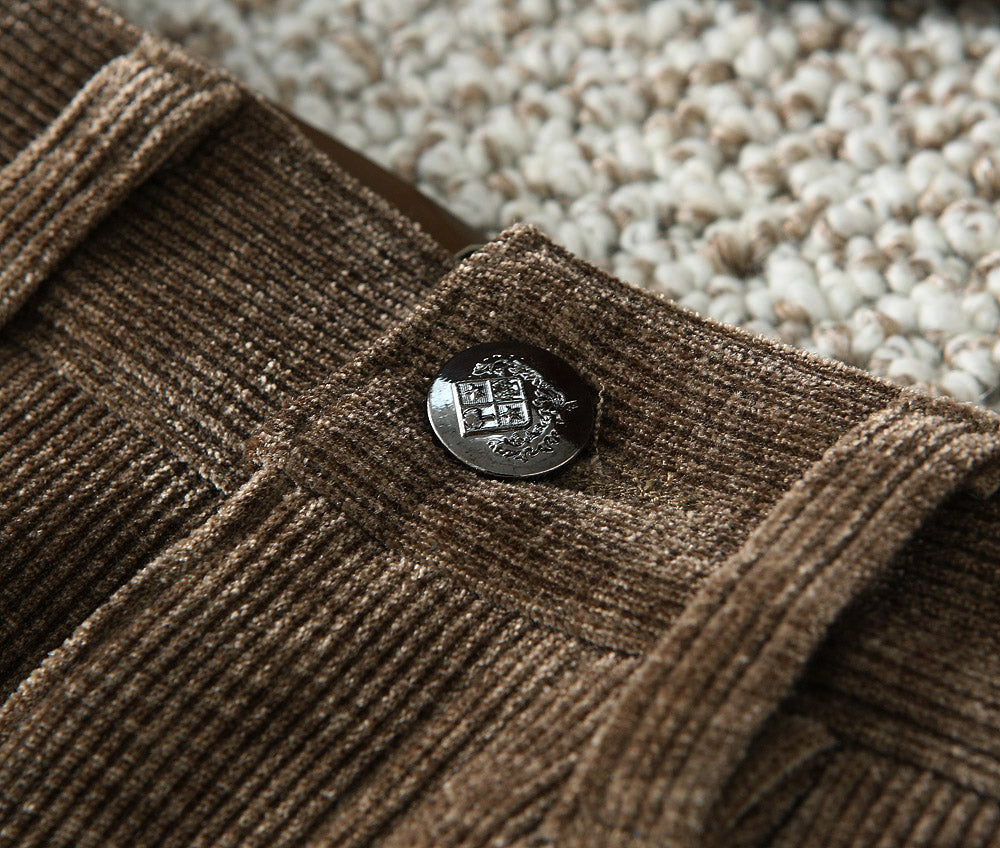 Loro Piana Corduroy Business Casual Trousers – Autumn/Winter