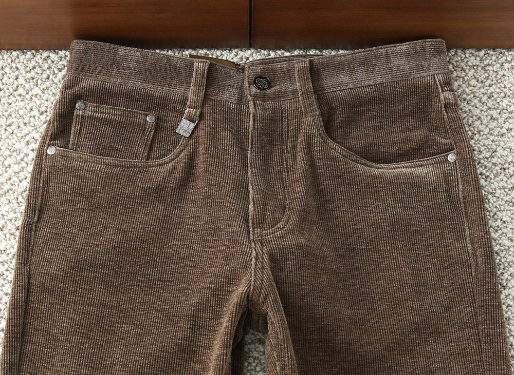 Loro Piana Corduroy Business Casual Trousers – Autumn/Winter