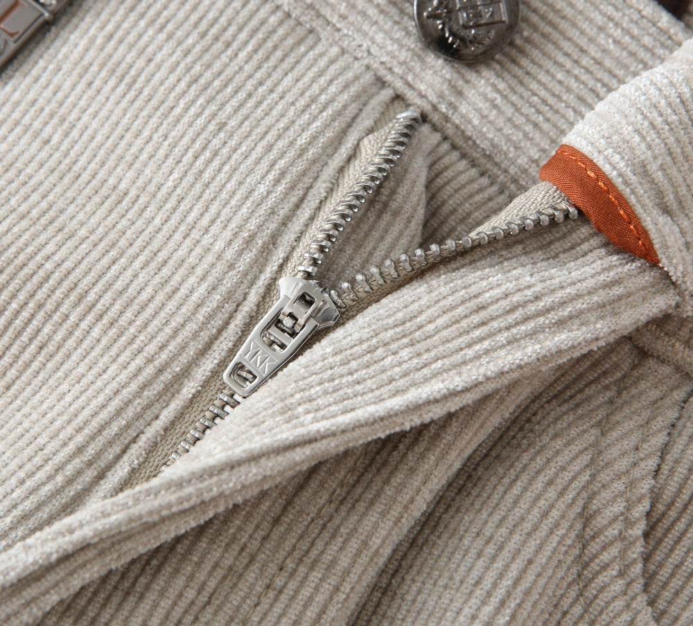 Loro Piana Corduroy Business Casual Trousers – Autumn/Winter