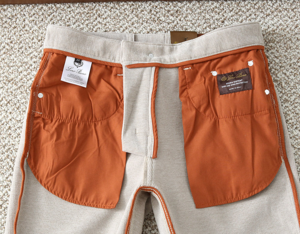Loro Piana Corduroy Business Casual Trousers – Autumn/Winter