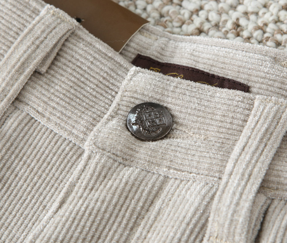 Loro Piana Corduroy Business Casual Trousers – Autumn/Winter