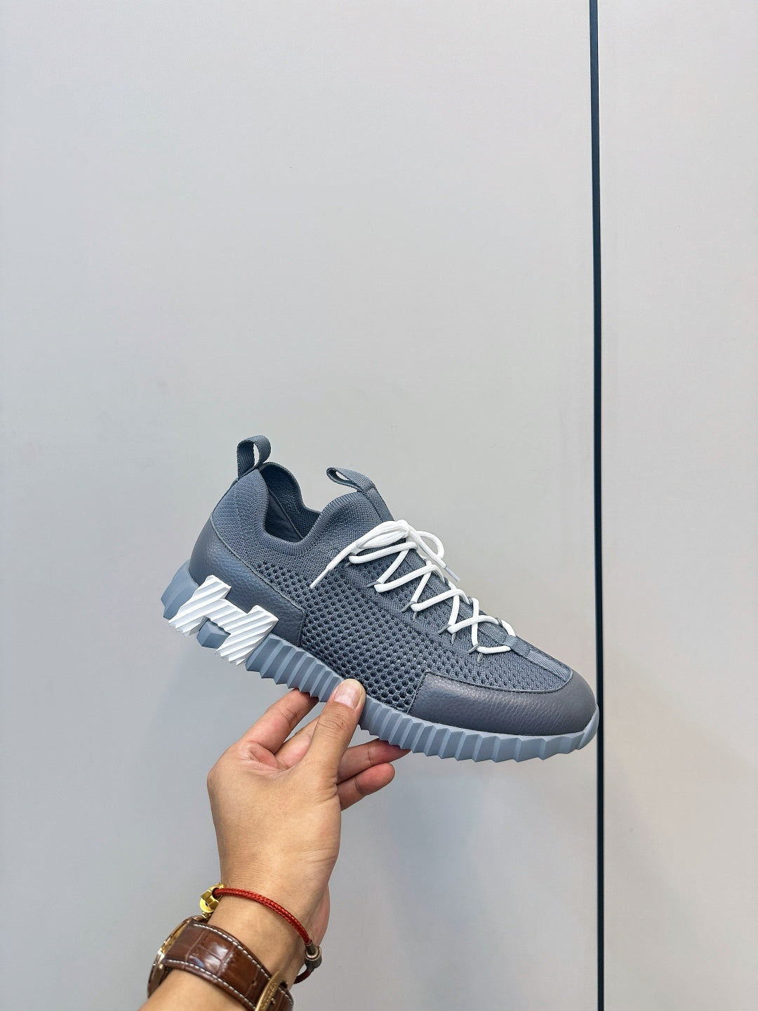 Hermes Classic Couple's Casual Sneakers