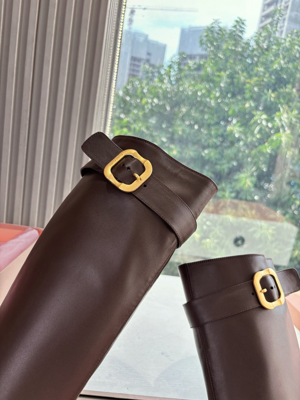 Miu Miu Chelsea Knee-High Boots – 25FW
