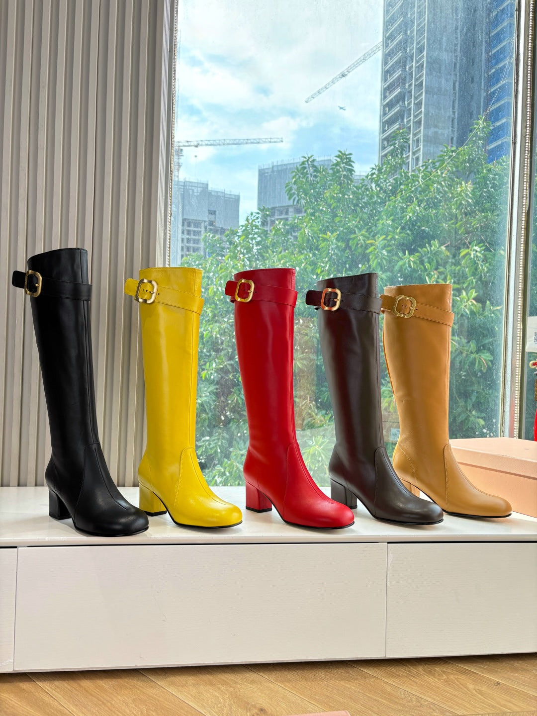 Miu Miu Chelsea Knee-High Boots – 25FW