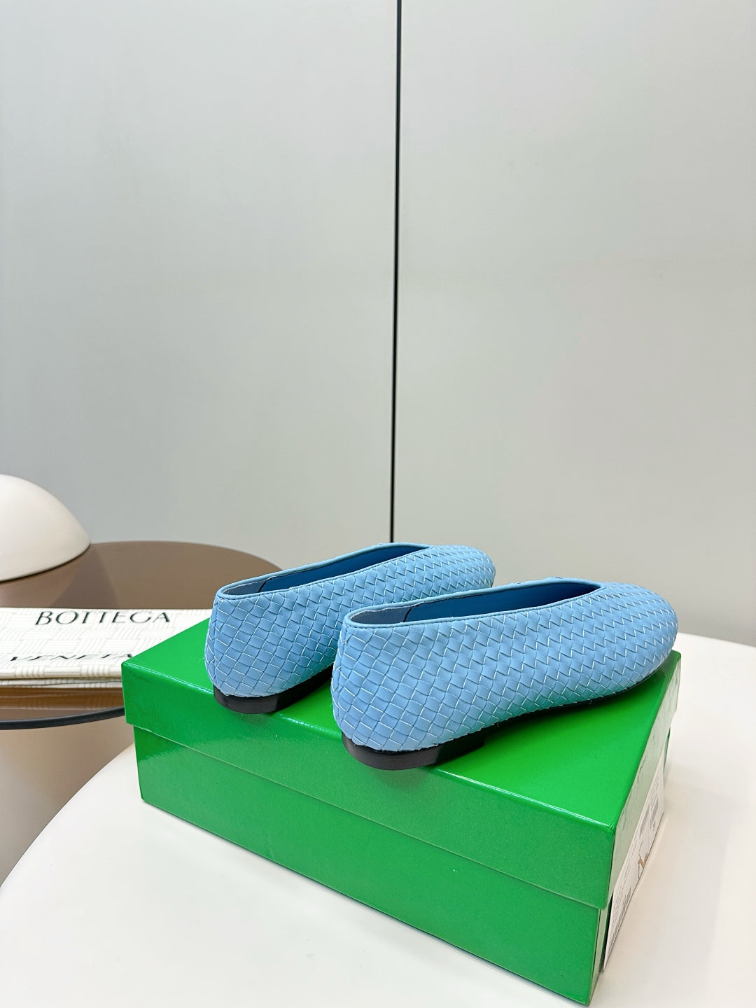 Bottega Veneta 2025 Woven Flat Shoes