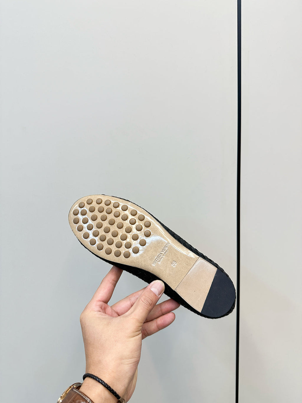 Bottega Veneta 2025 Woven Flat Shoes