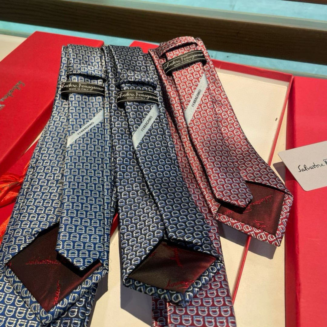 Ferragamo Men's Silk Tie Series