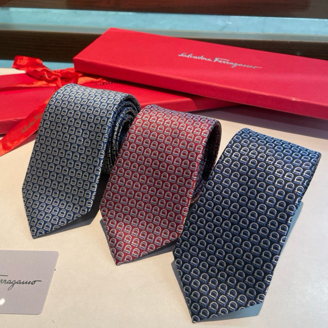 Ferragamo Men's Silk Tie Series