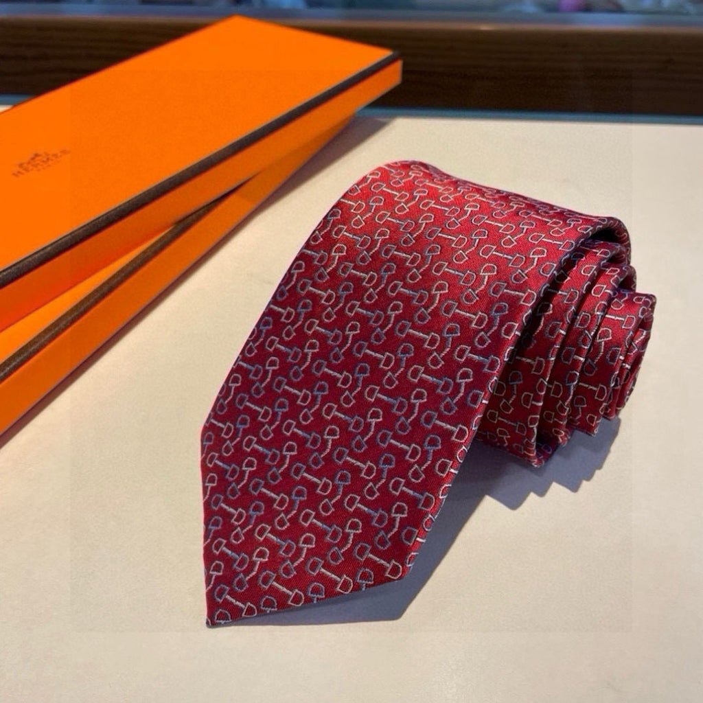 Hermès Men's New Collection Silk Tie