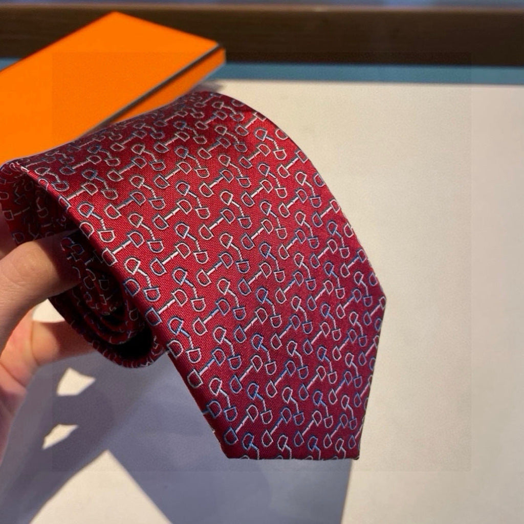 Hermès Men's New Collection Silk Tie