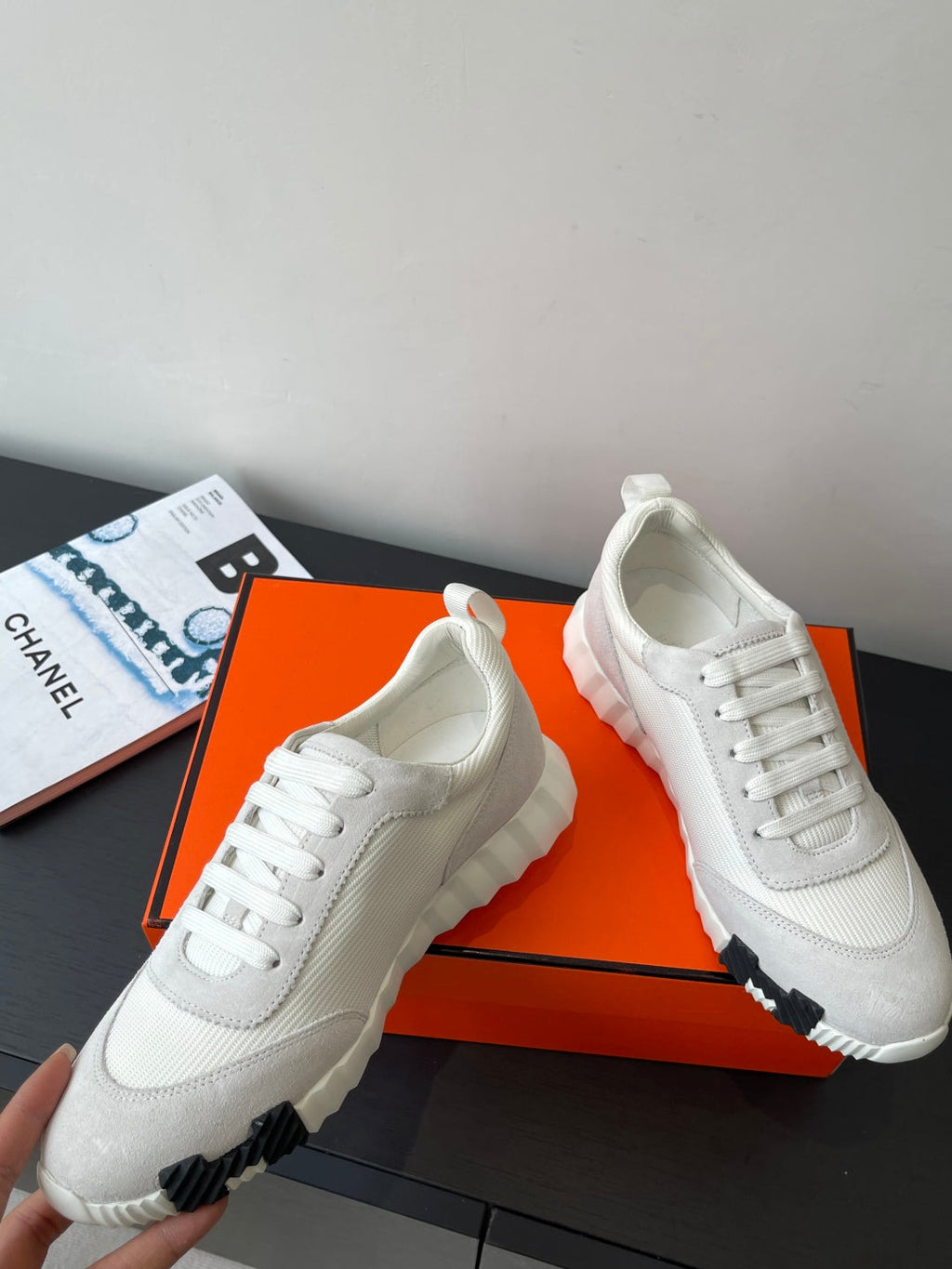 Hermès Classic Couple's Casual Sneakers