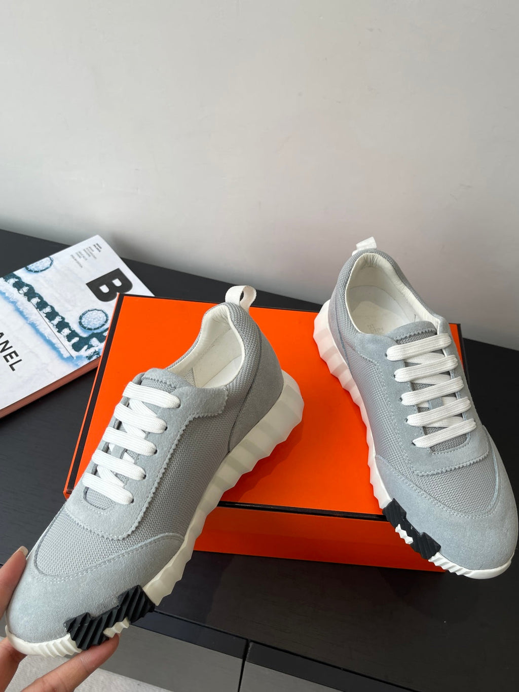 Hermès Classic Couple's Casual Sneakers