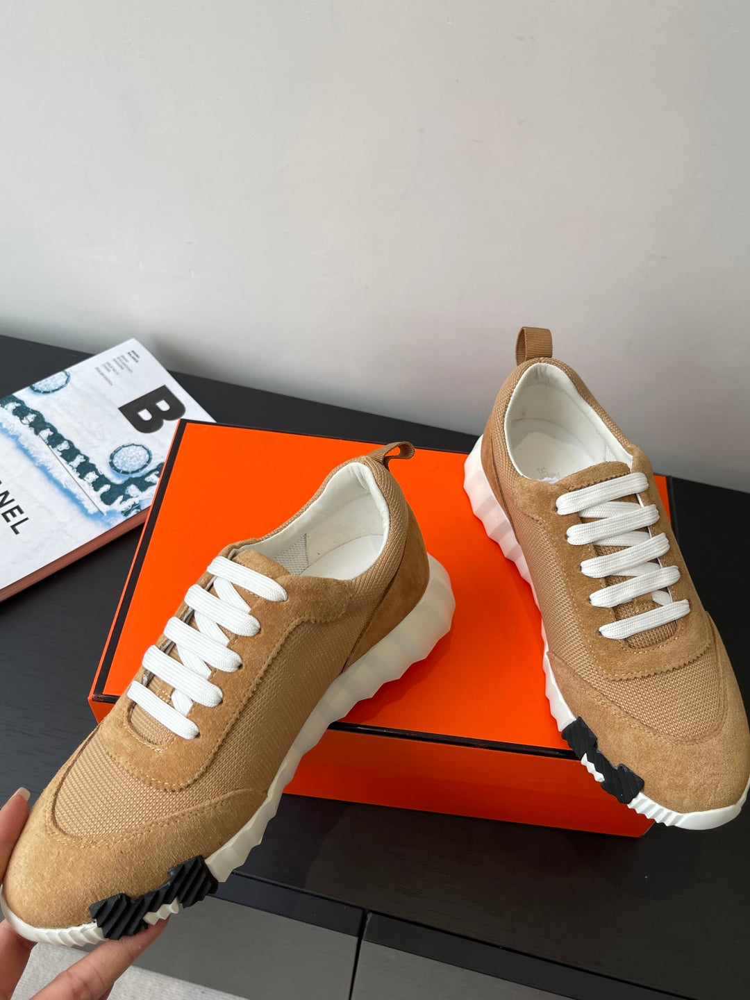 Hermès Classic Couple's Casual Sneakers