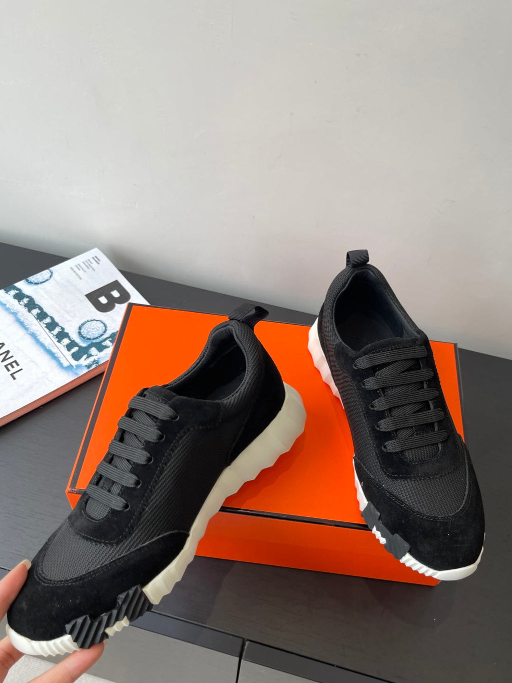 Hermès Classic Couple's Casual Sneakers