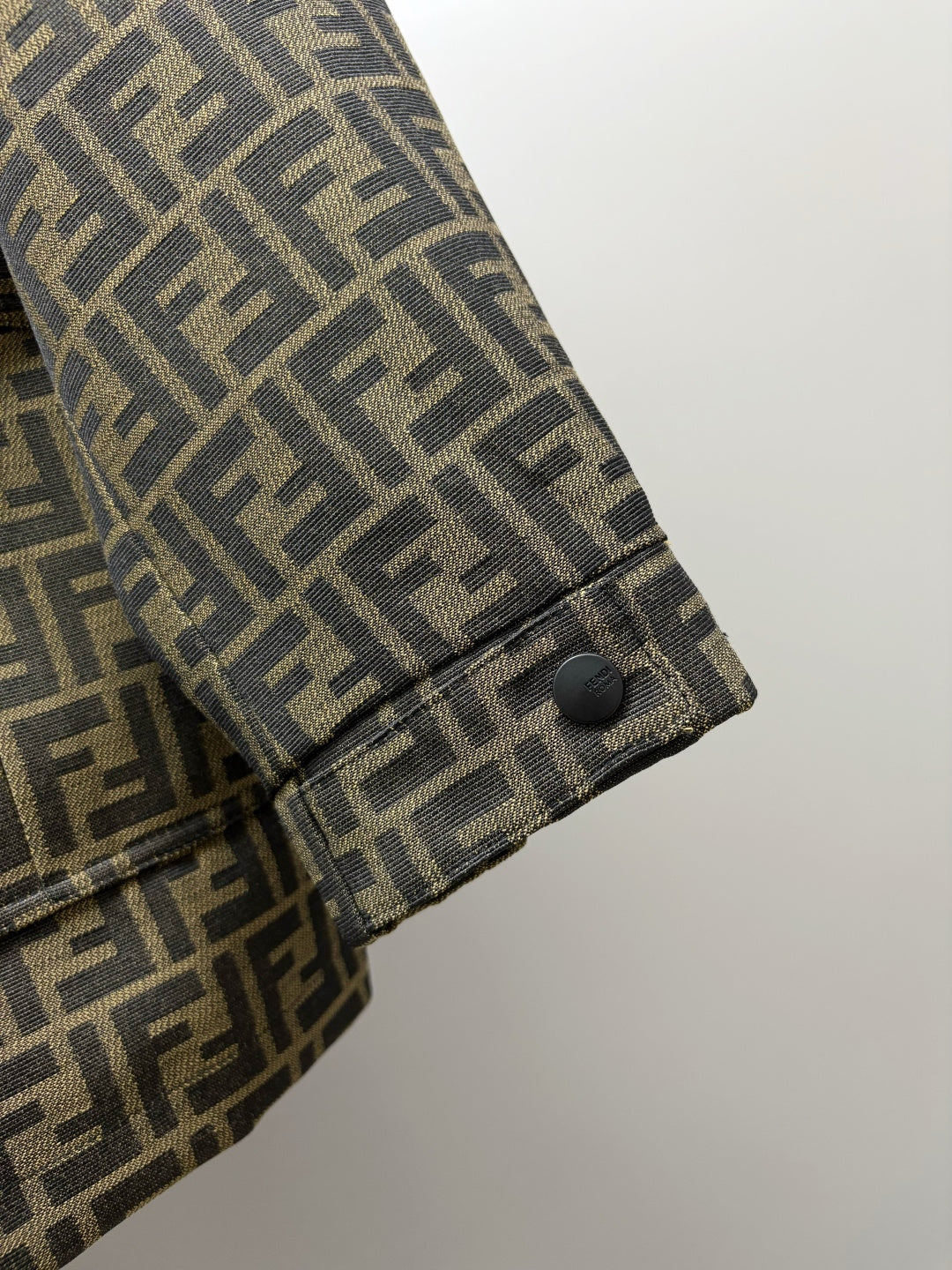 Fendi FF Jacquard Hooded Thin Jacket