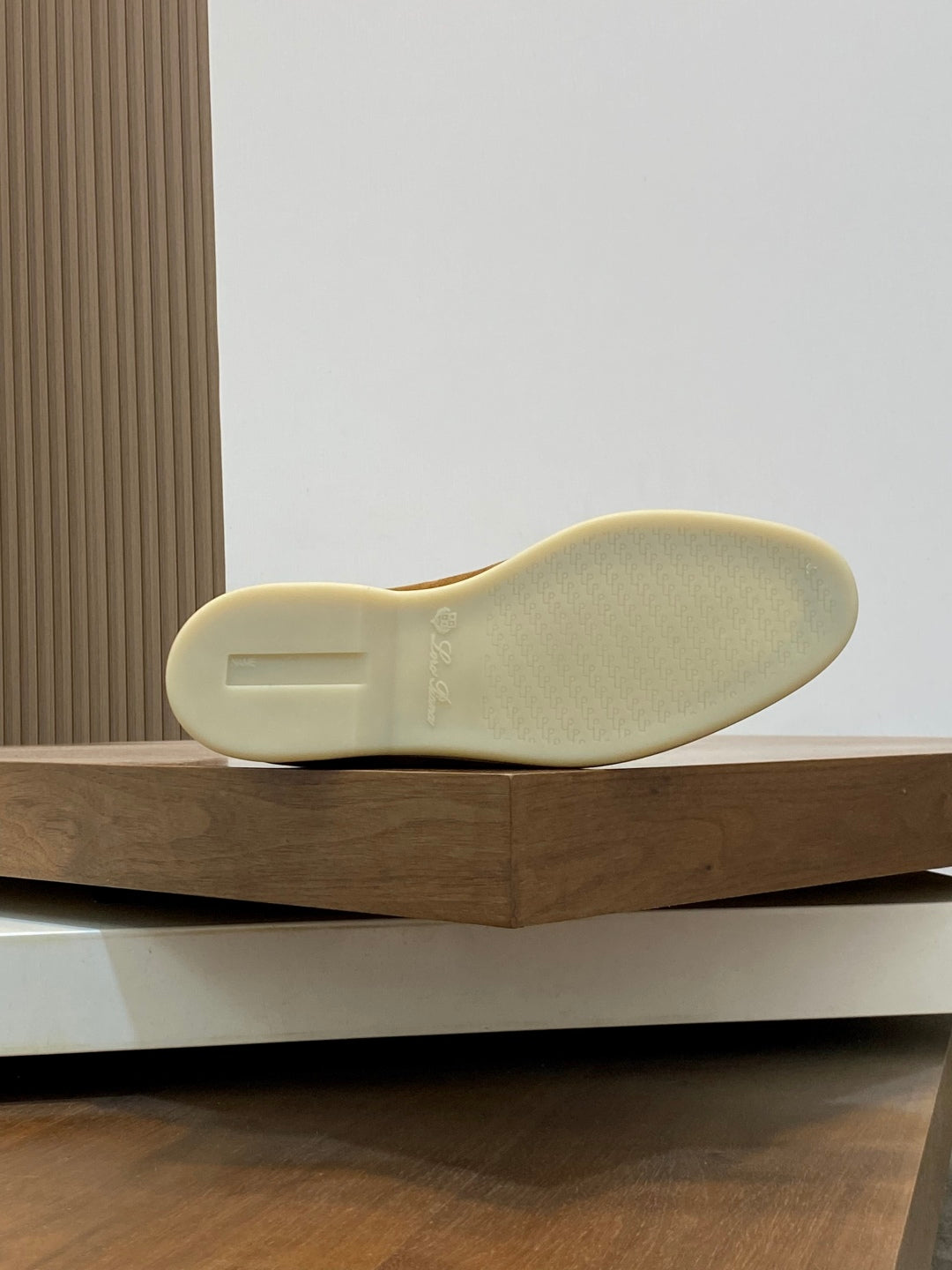 Loro Piana Suede Leather Slip-On Loafers