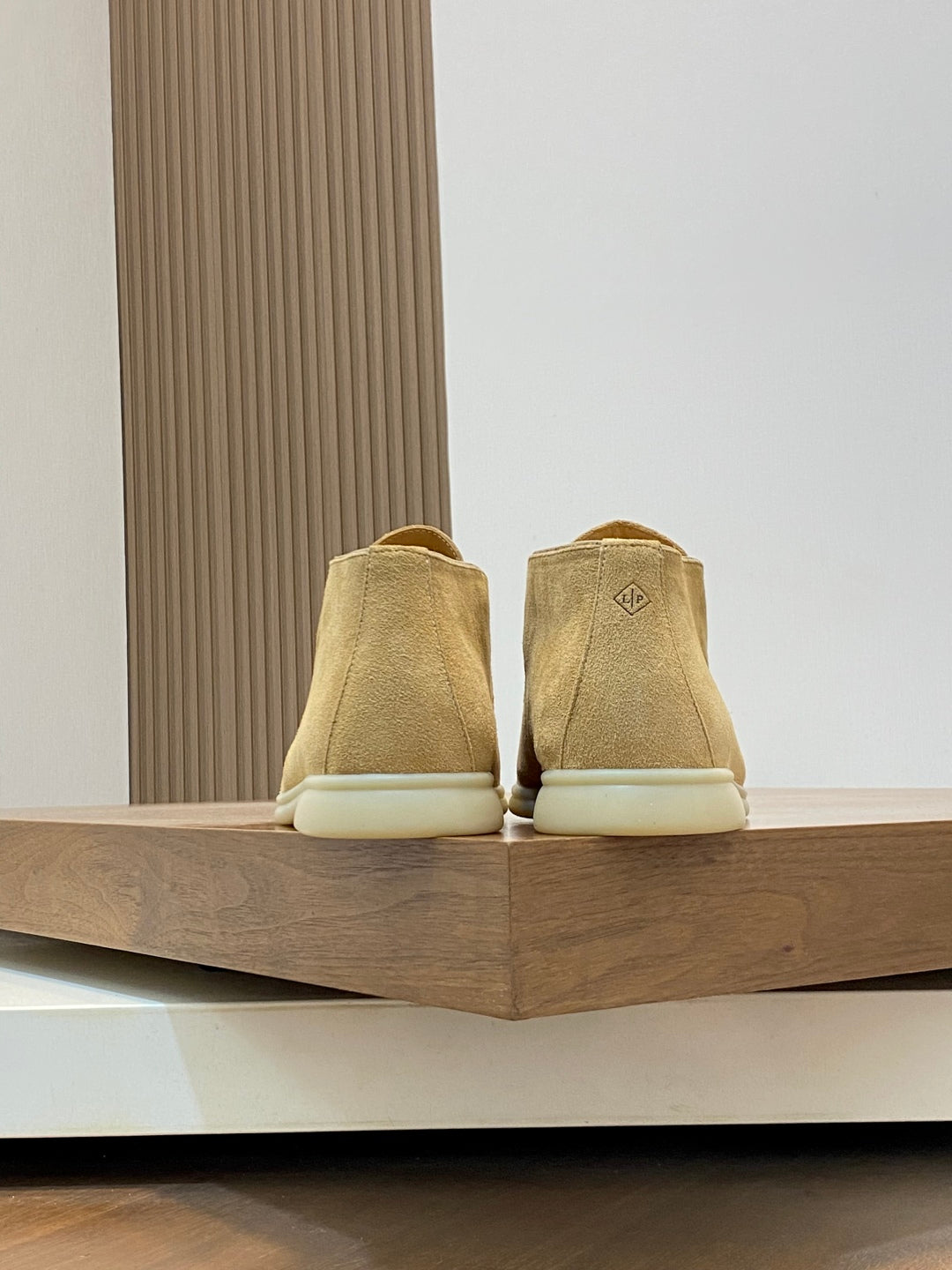 Loro Piana Suede Leather Slip-On Loafers