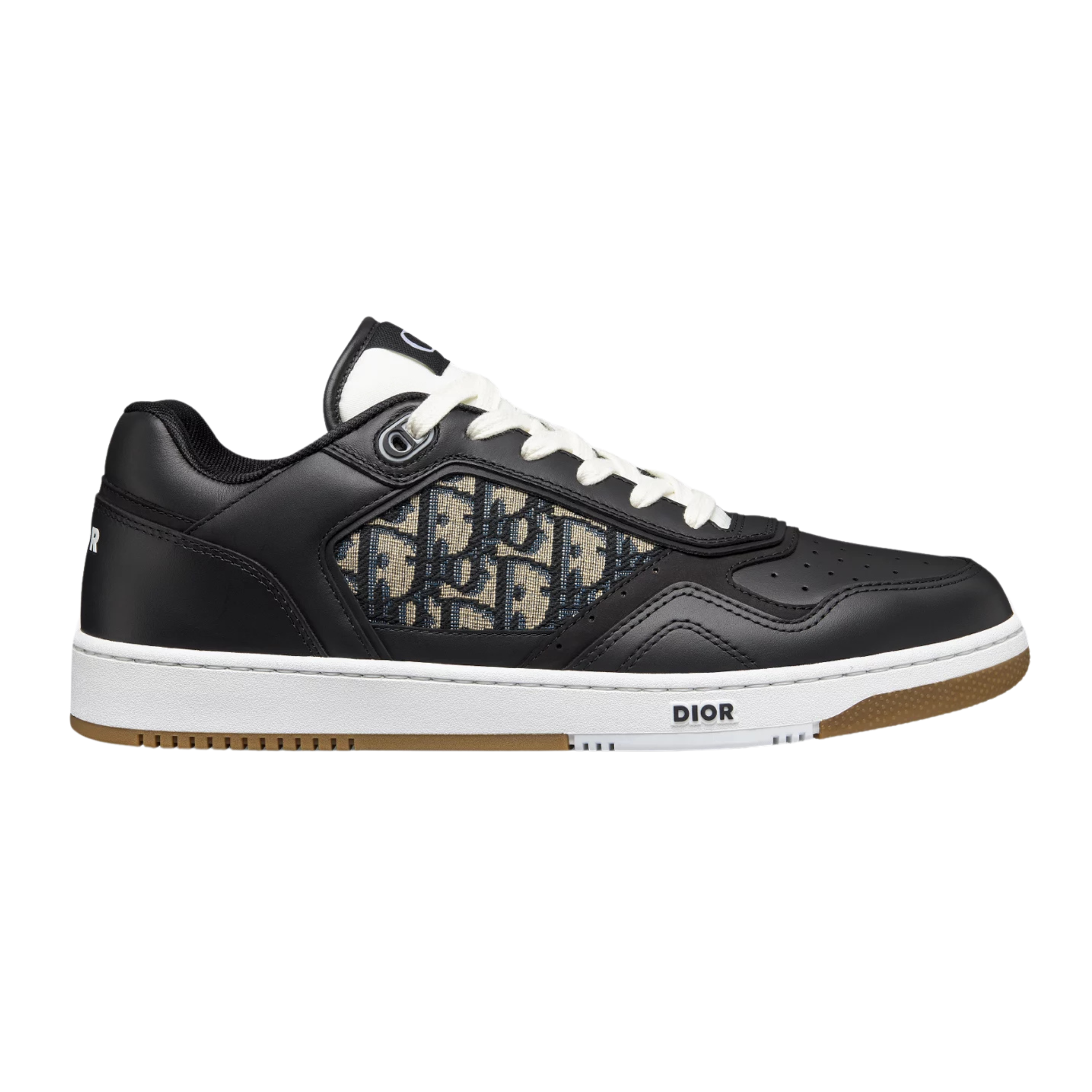 DIOR B27 UPTOWN LOW-TOP SNEAKER - BLACK/WHITE