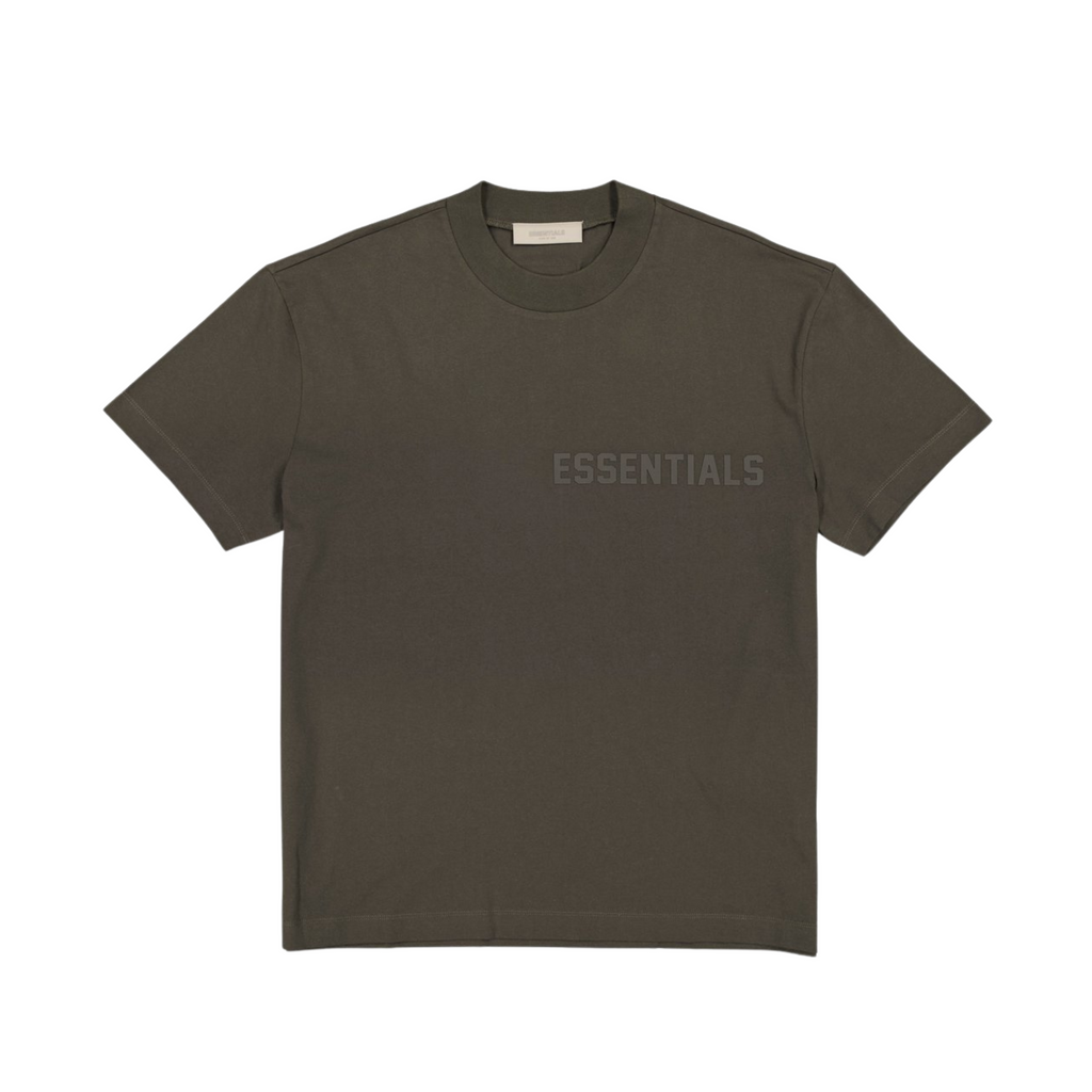 ESSENTIALS FEAR OF GOD T-SHIRT - DARK KHAKI