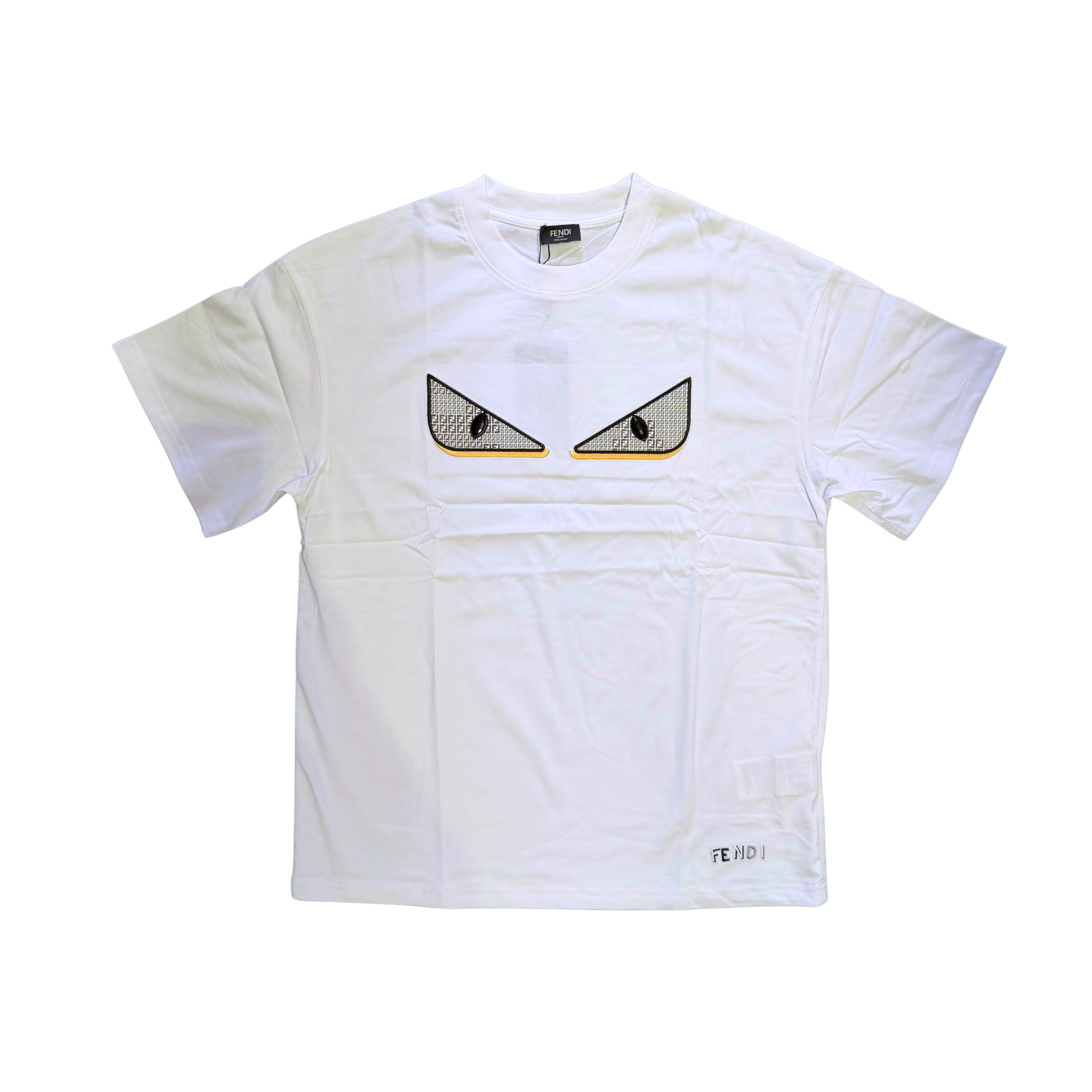 FENDI MONSTER EYE TSHIRT - WHITE