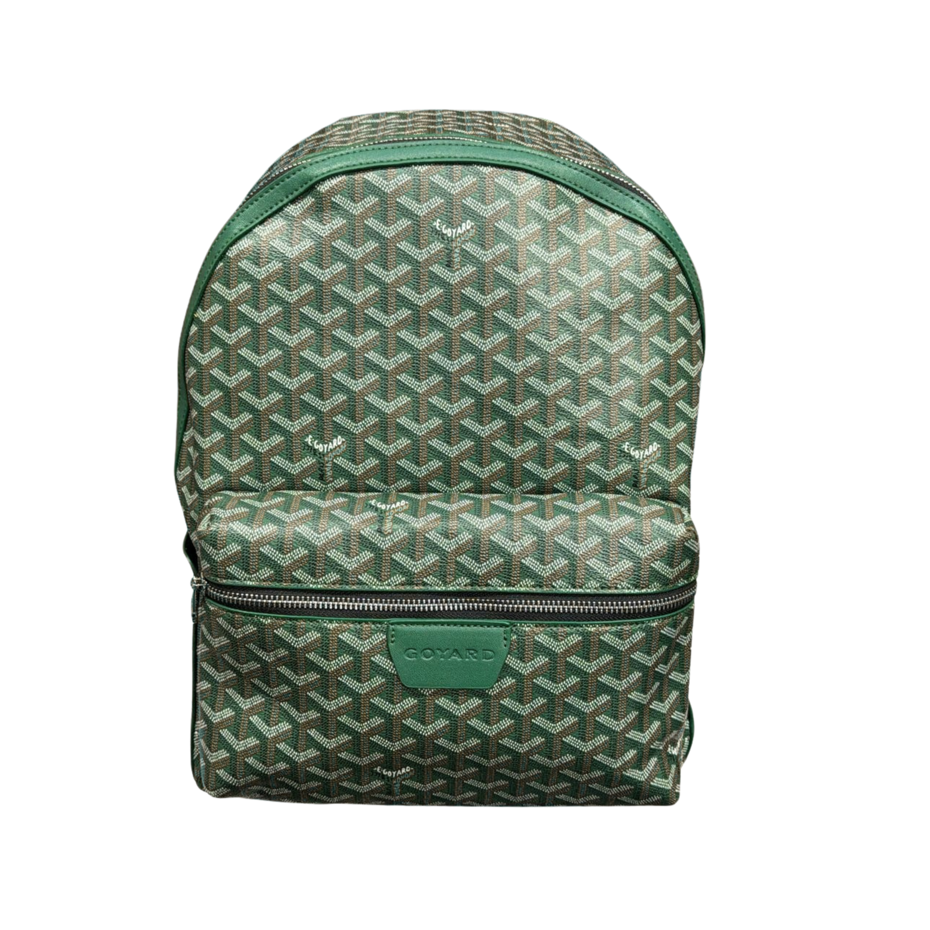 GOYARD MONOGRAM ZIP BACKPACK - GREEN
