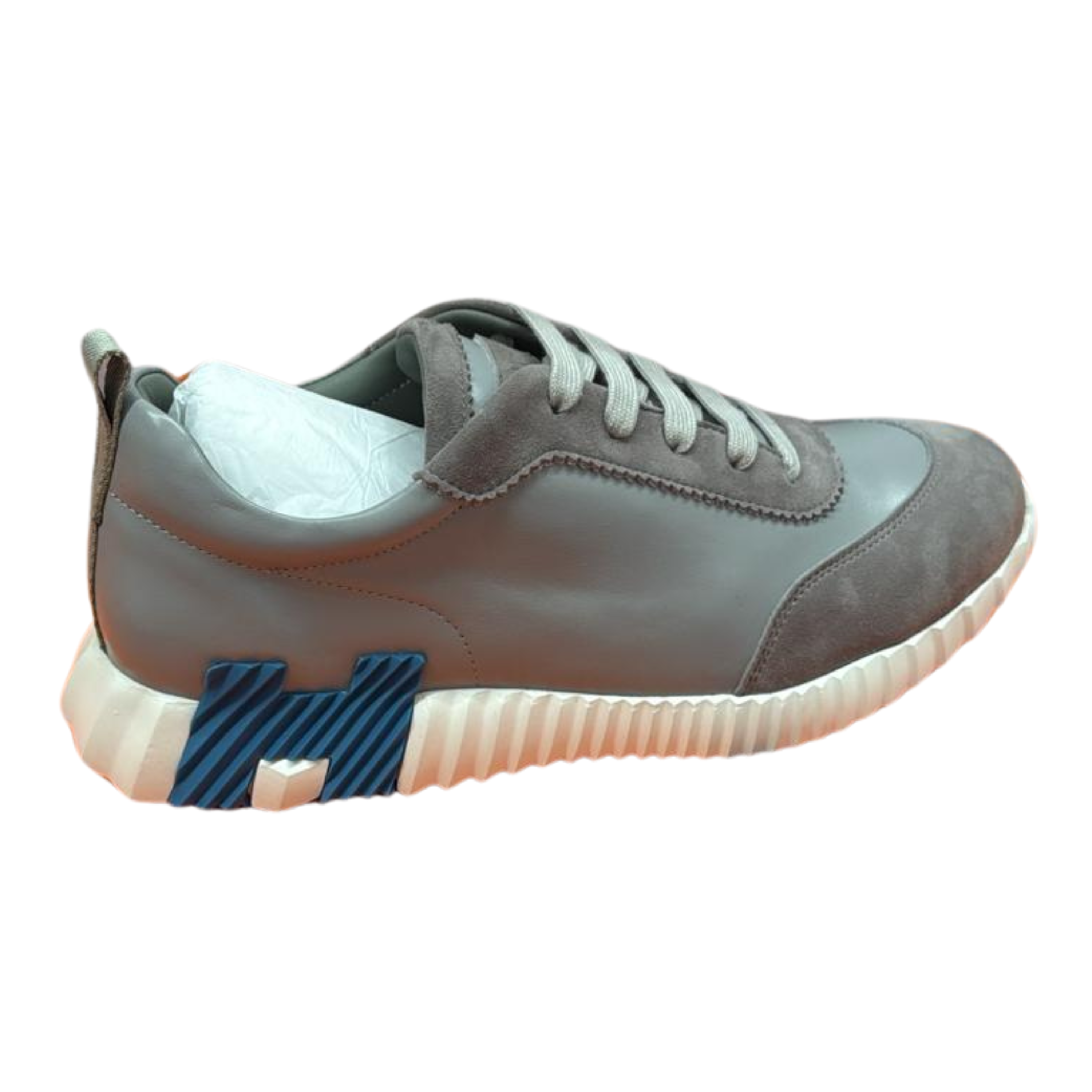 HERMES BOUNCING SNEAKER - GREY/BLUE