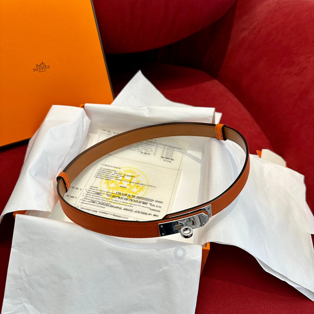 Hermès Kelly Epsom Leather Belt
