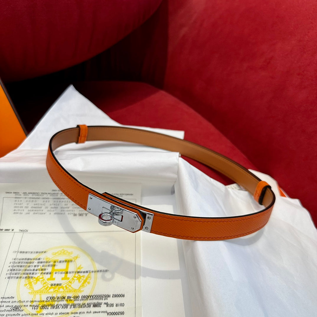 Hermès Kelly Epsom Leather Belt