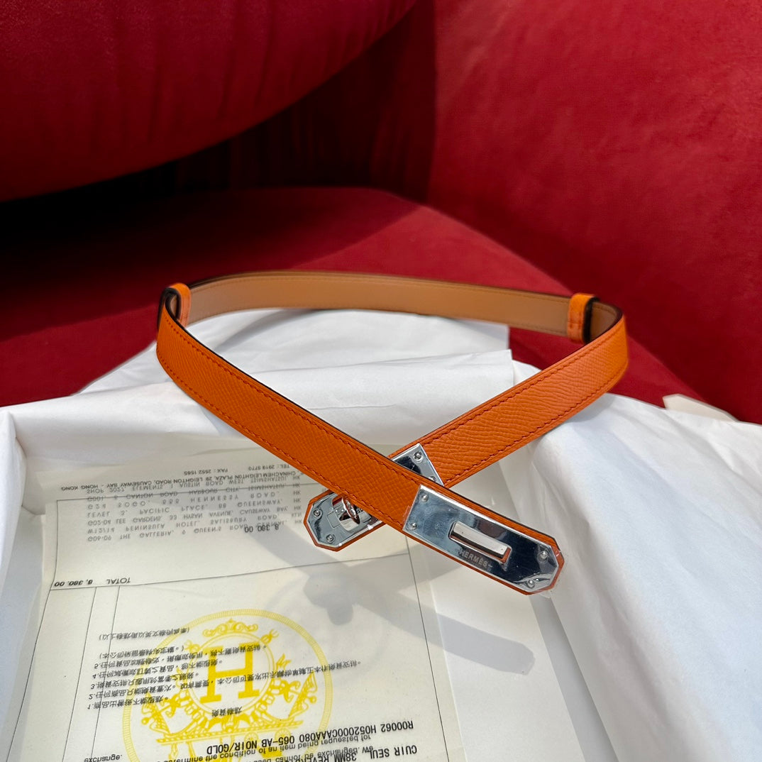 Hermès Kelly Epsom Leather Belt