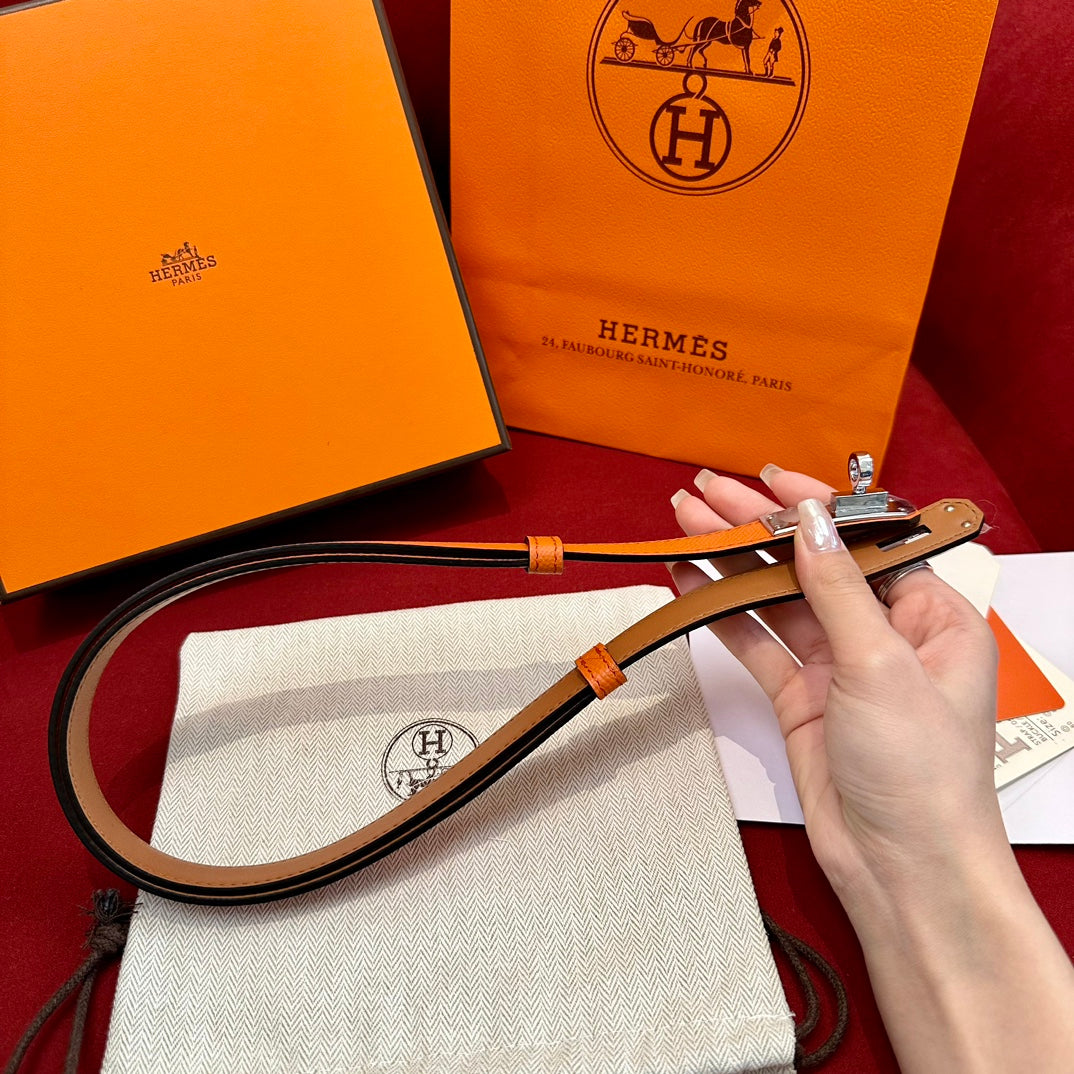 Hermès Kelly Epsom Leather Belt