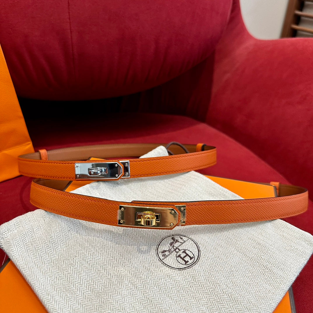 Hermès Kelly Epsom Leather Belt