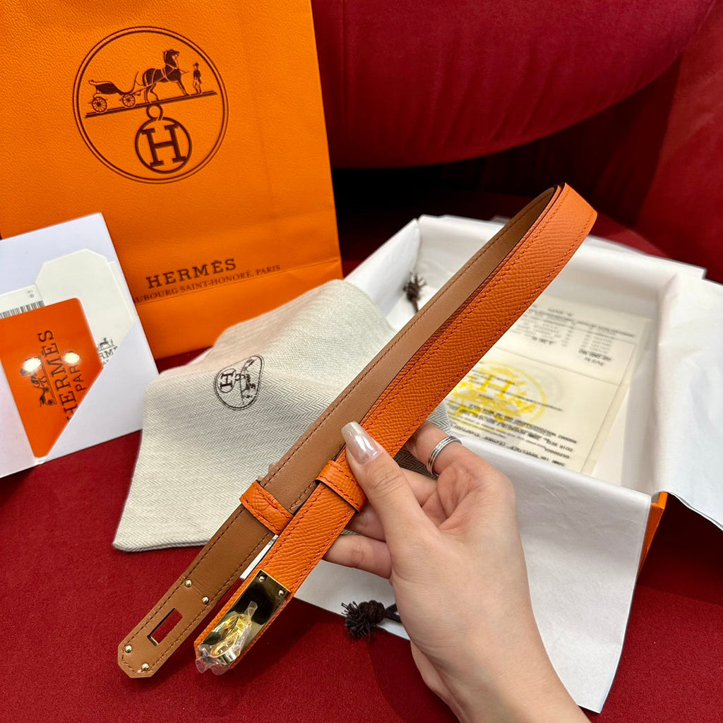 Hermès Kelly Epsom Leather Belt