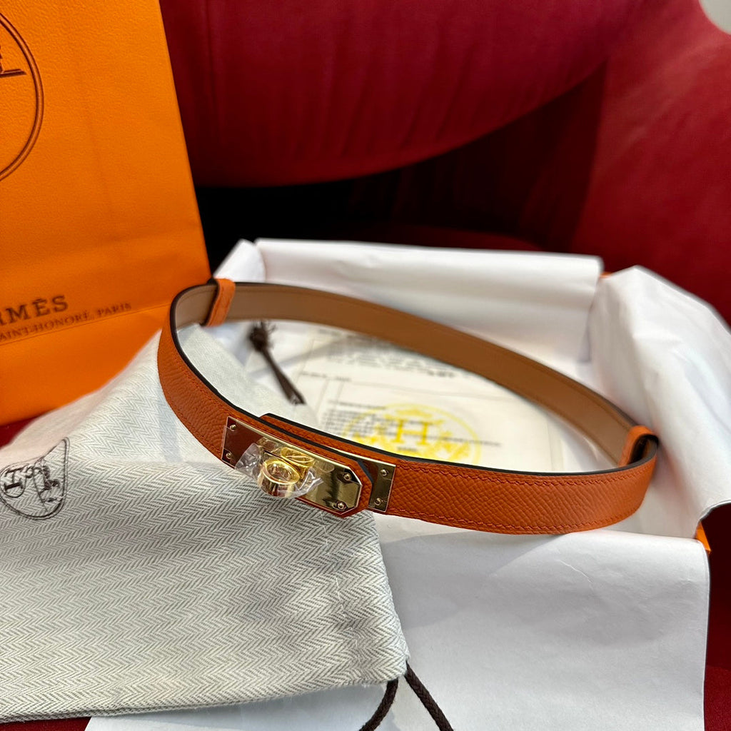Hermès Kelly Epsom Leather Belt